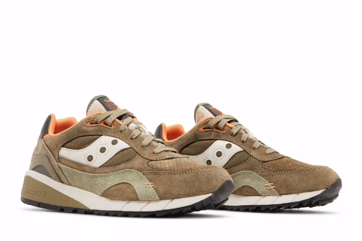 Saucony Shadow 6000 Olive Orange, view 9
