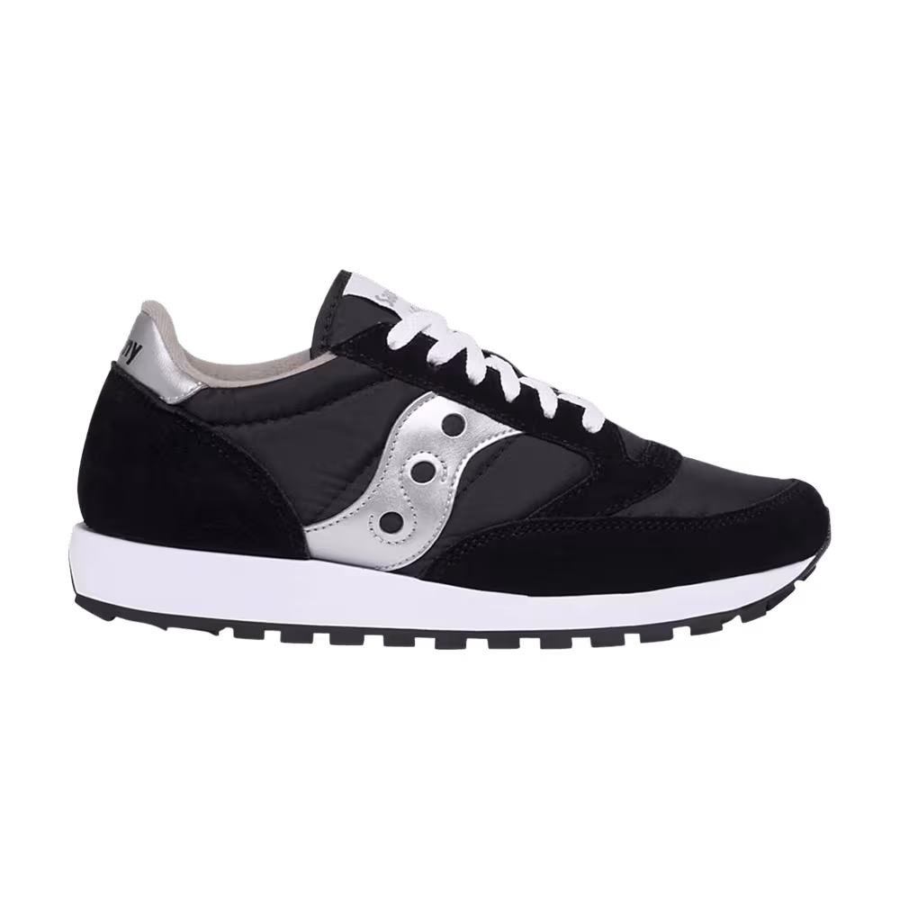 Saucony Jazz Original Black Suede Silver