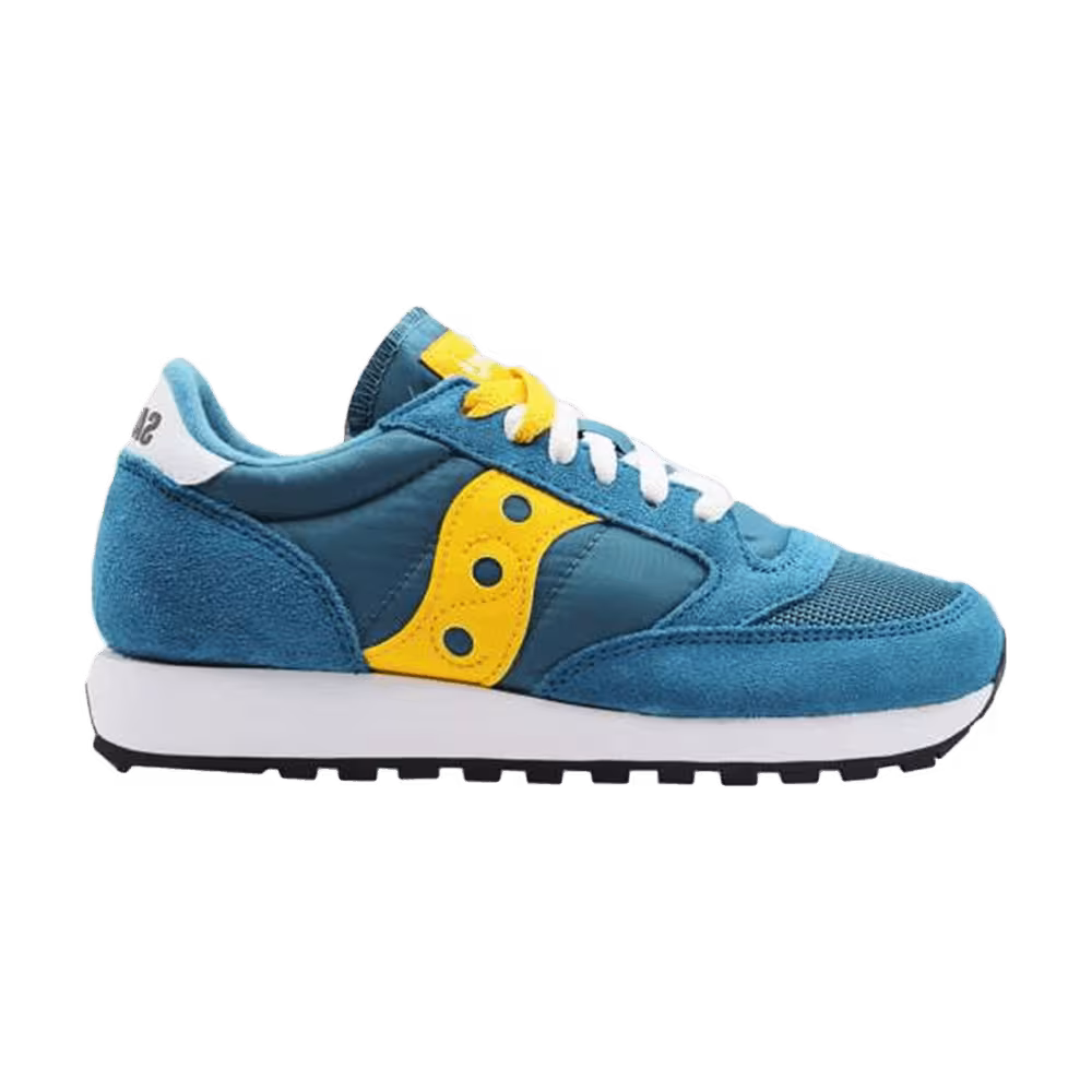 Saucony Women's Jazz Original Vintage Teal Yellow