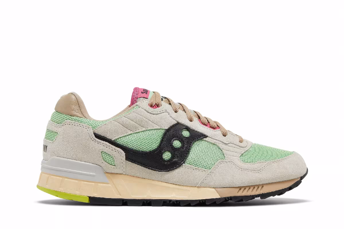 Saucony Shadow 5000 Beige Green, view 2
