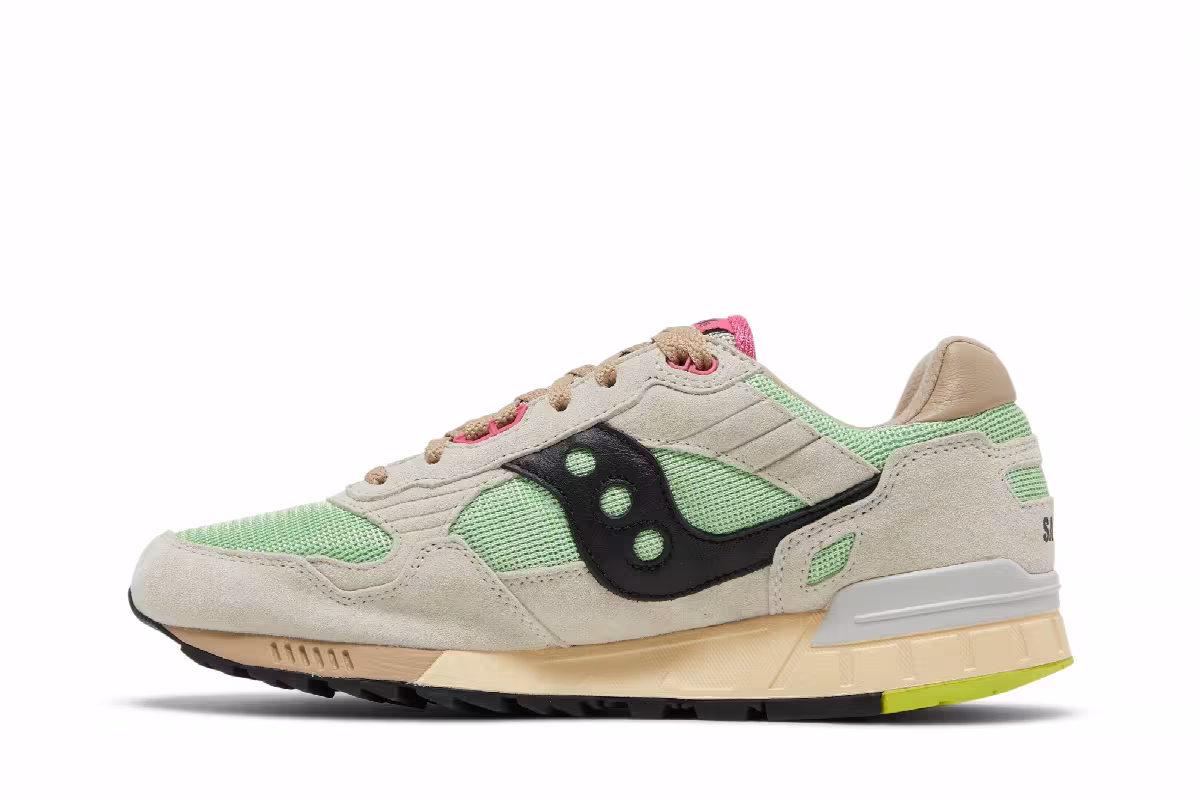 Saucony Shadow 5000 Beige Green, view 4