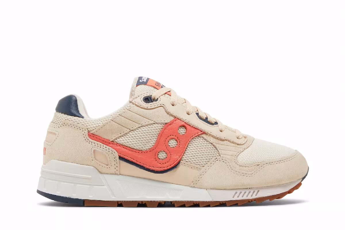 Saucony Shadow 5000 Premium Beige Blue, view 2