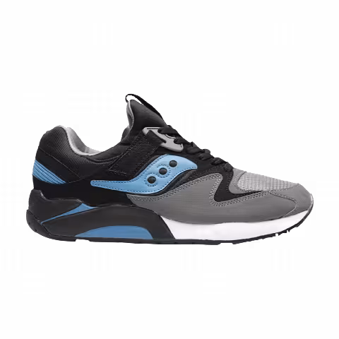 Saucony Grid 9000 'Black Grey Bright Blue'