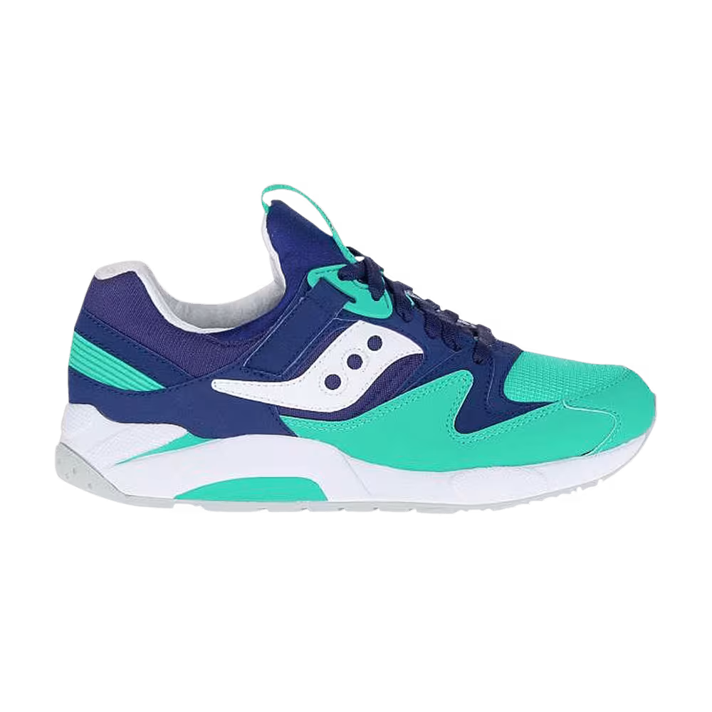Saucony Grid 9000 Navy Green