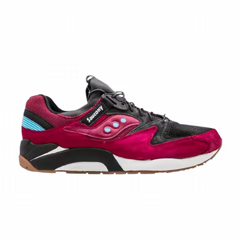 Saucony Grid 9000 'Three Dot Pack - Burgundy Gum'