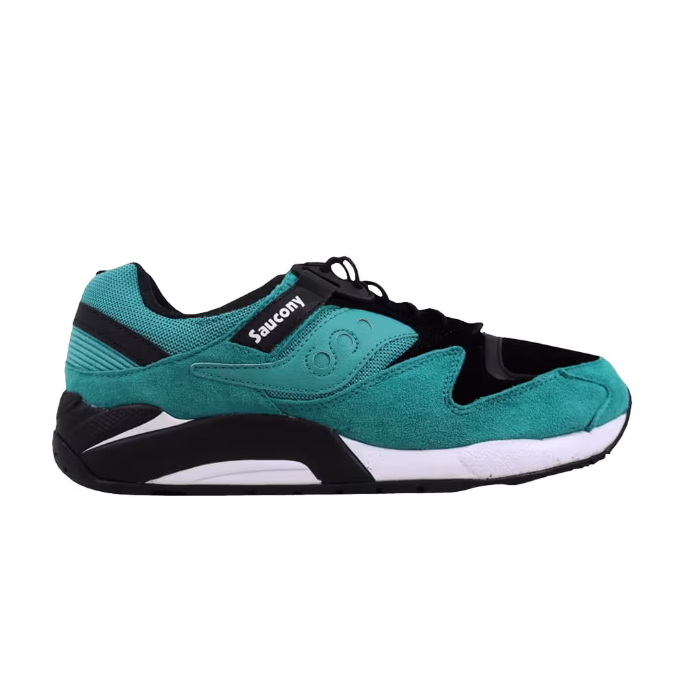 Saucony Grid 9000 Green Black Bungee