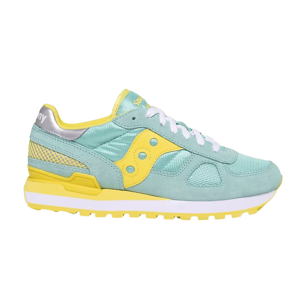 Saucony Women's Shadow Original Blue Yellow