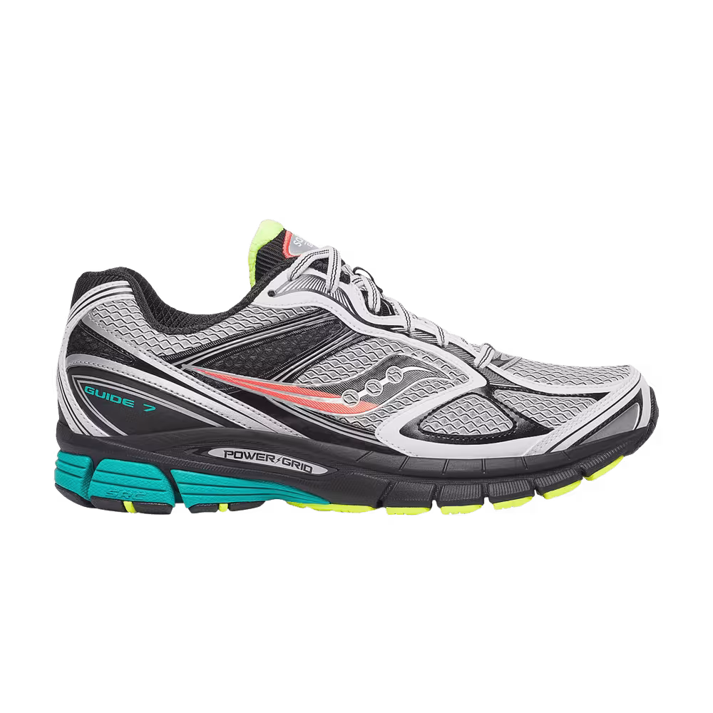 Saucony Women's ProGrid Guide 7 White Teal