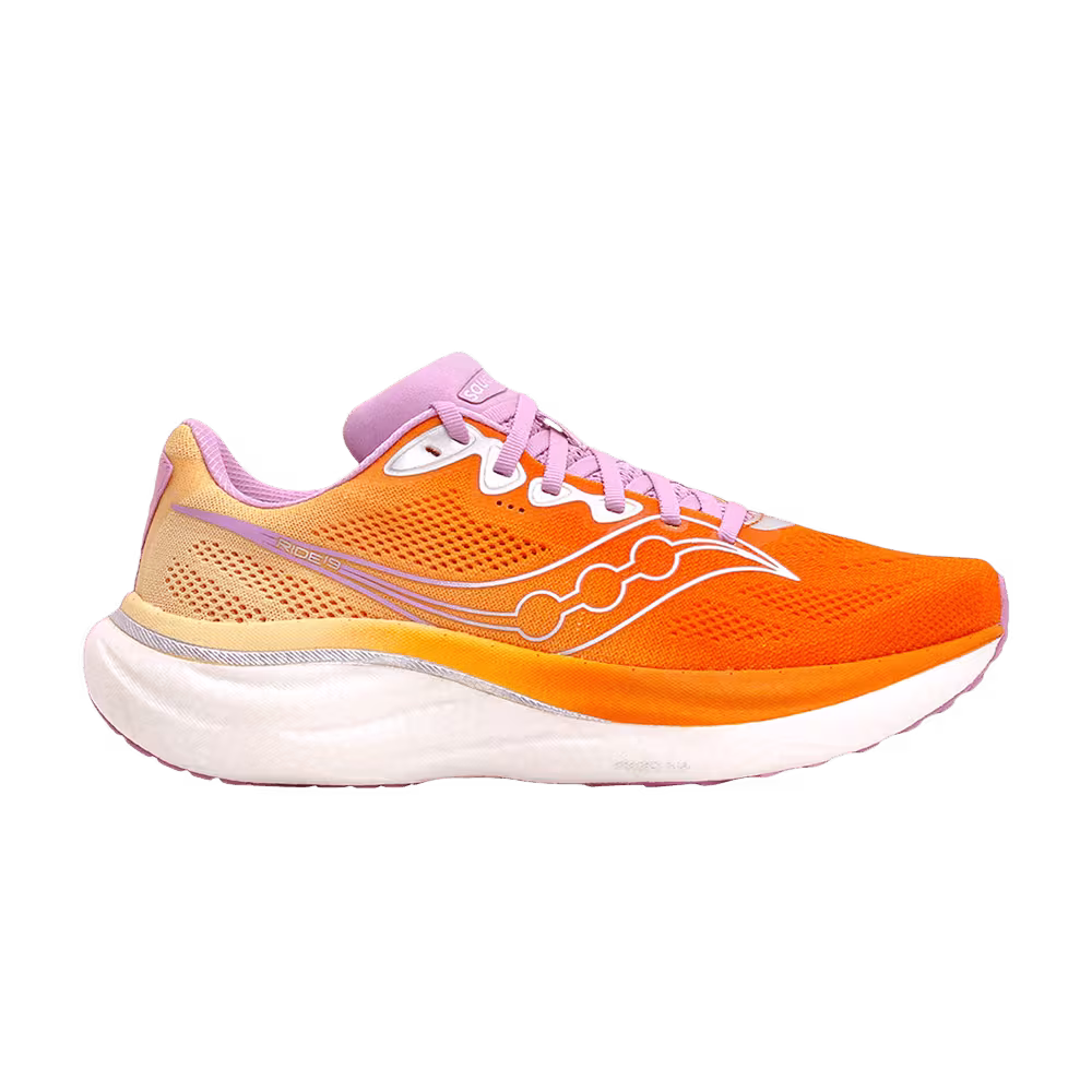 Saucony Women's Ride 19 Fire Orchid