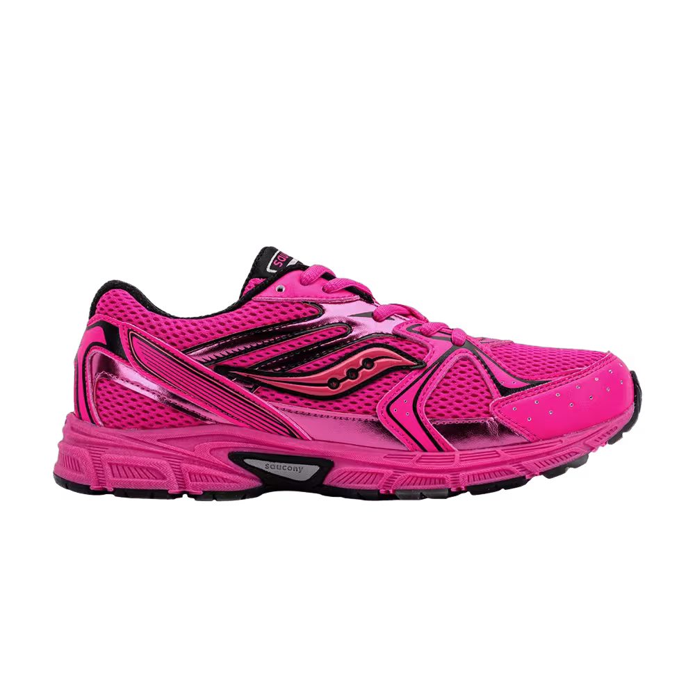 Saucony Grid Ride Millennium Big Kid Pink Black