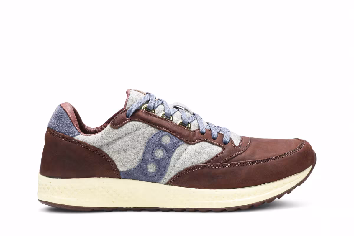 Saucony Freedom Runner Brown Grey, view 2