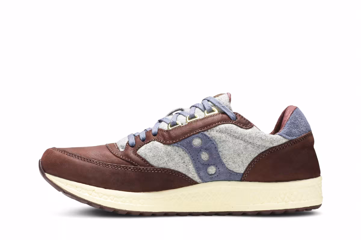 Saucony Freedom Runner Brown Grey, view 4