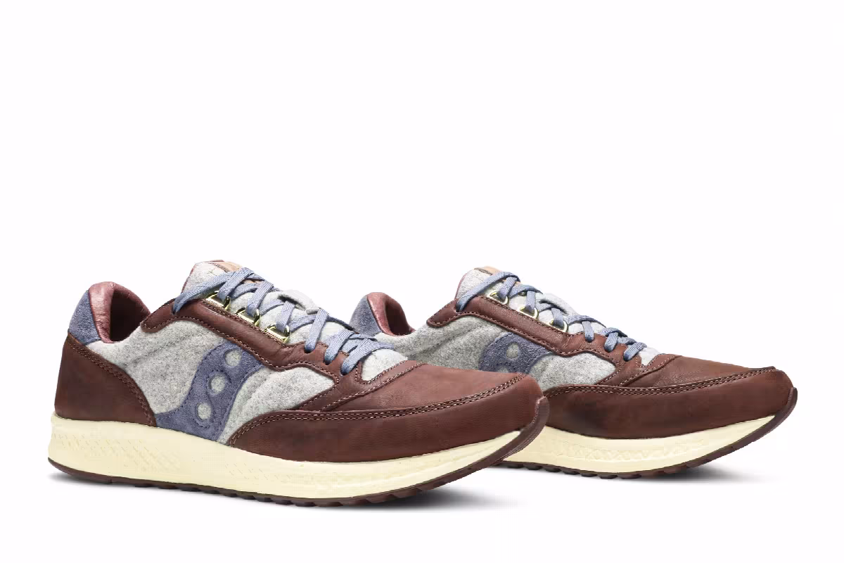 Saucony Freedom Runner Brown Grey, view 9