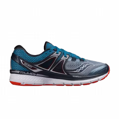 Saucony Triumph ISO 3 'Grey Red'