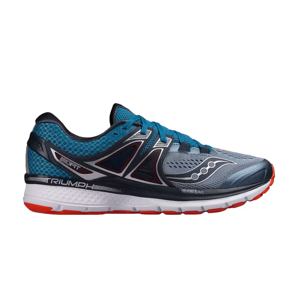 Saucony Triumph ISO 3 Grey Red
