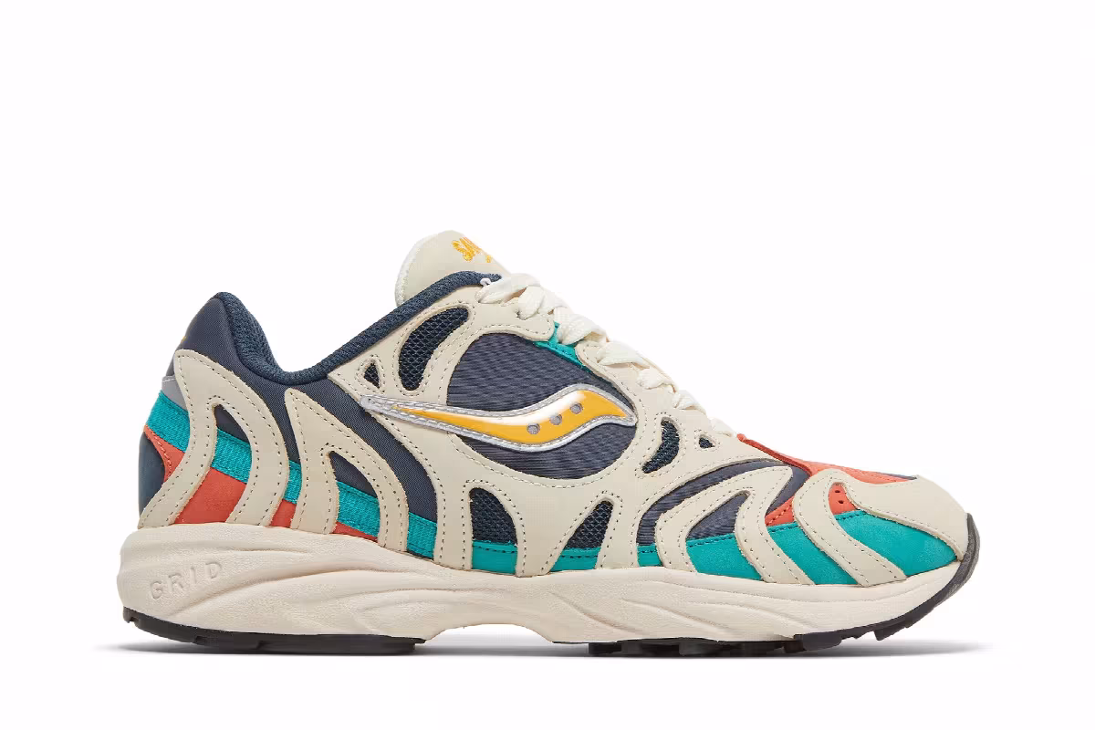 Saucony Grid Azura 2000 Changing Tides, view 2