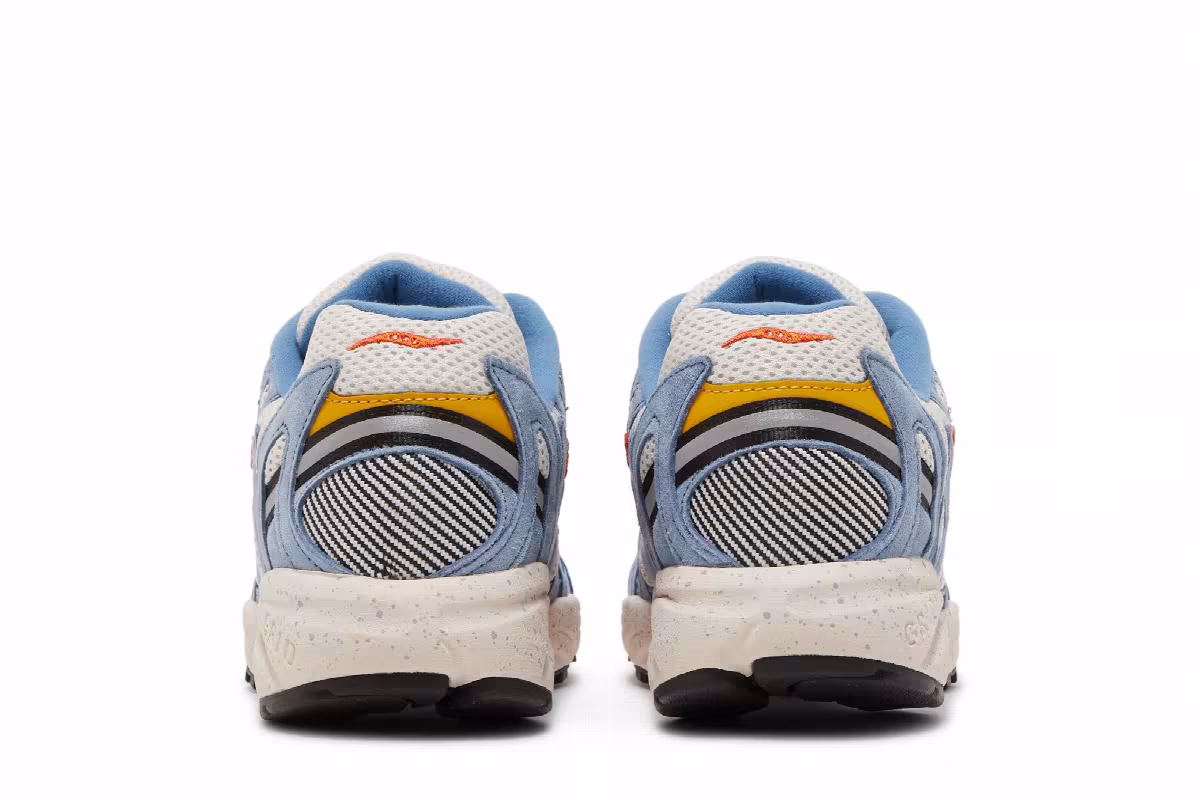 Saucony Grid Azura 2000 Blue Orange, view 7