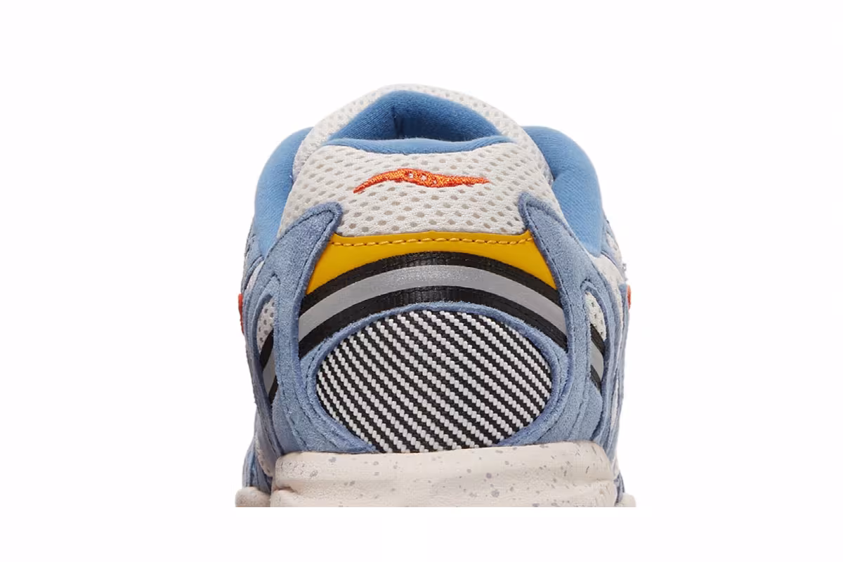 Saucony Grid Azura 2000 Blue Orange, view 8