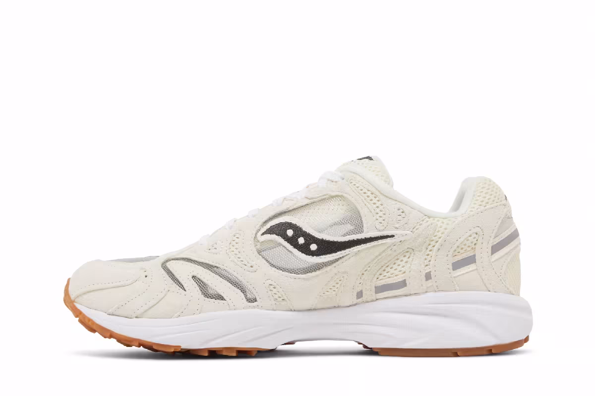 Saucony Grid Azura 2000 Antique White, view 4