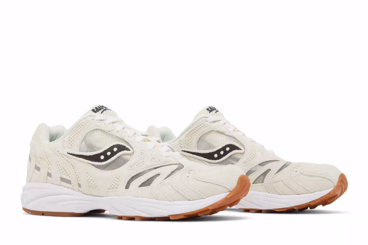 Saucony Grid Azura 2000 Antique White, view 9