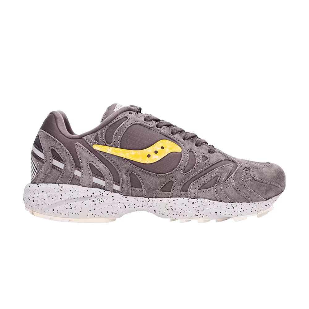 Saucony Grid Azura 2000 Black Crystal Yellow Speckled