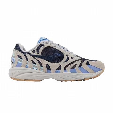 Saucony Grid Azura 2000 'Grey Dark Blue'