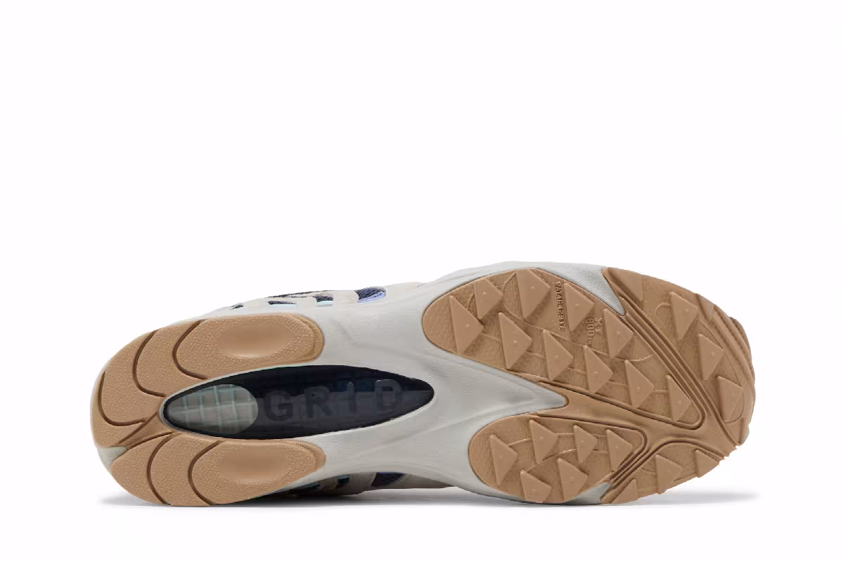 Saucony Grid Azura 2000 Grey Dark Blue, view 5