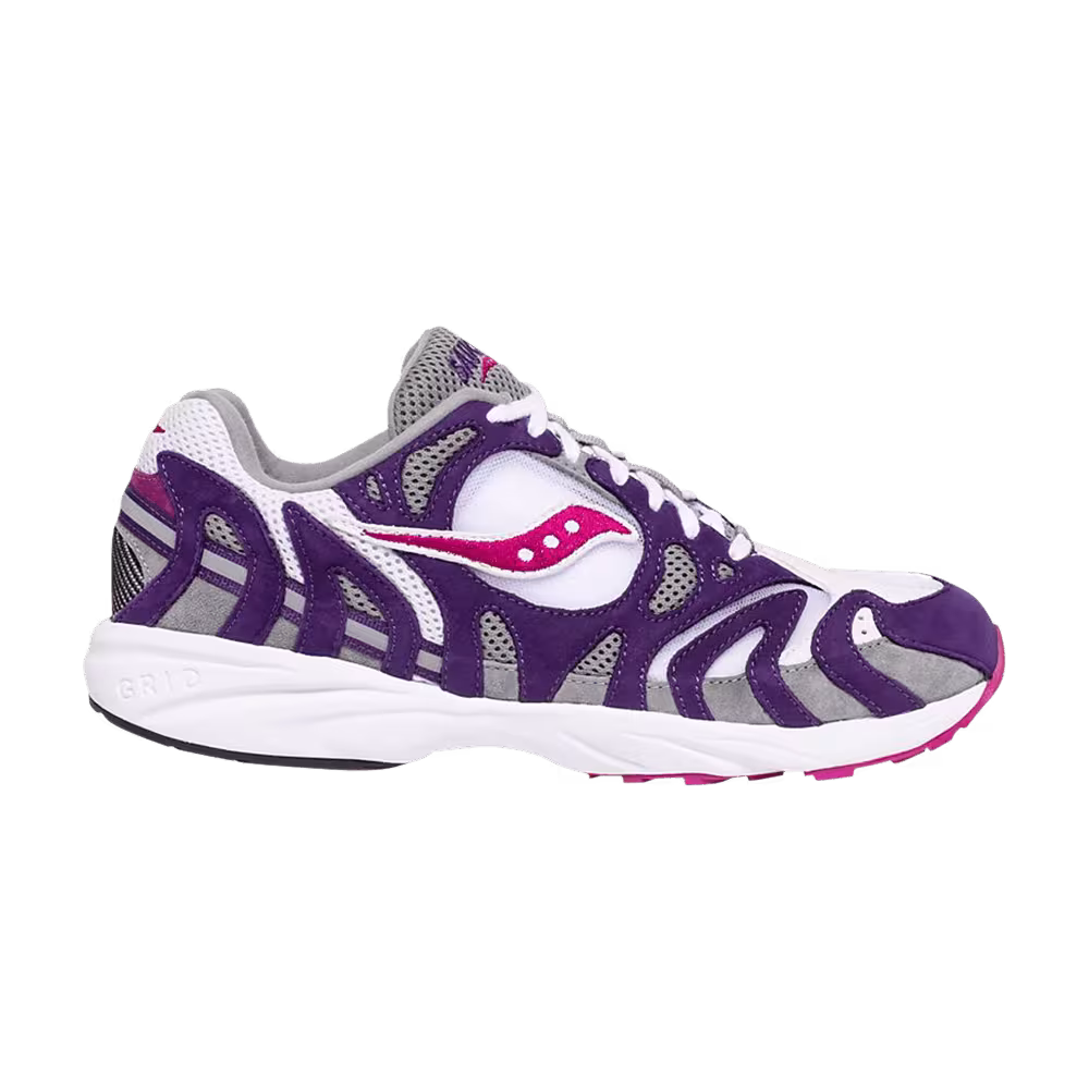 Bodega x Saucony Grid Azura 2000 Purple Grey