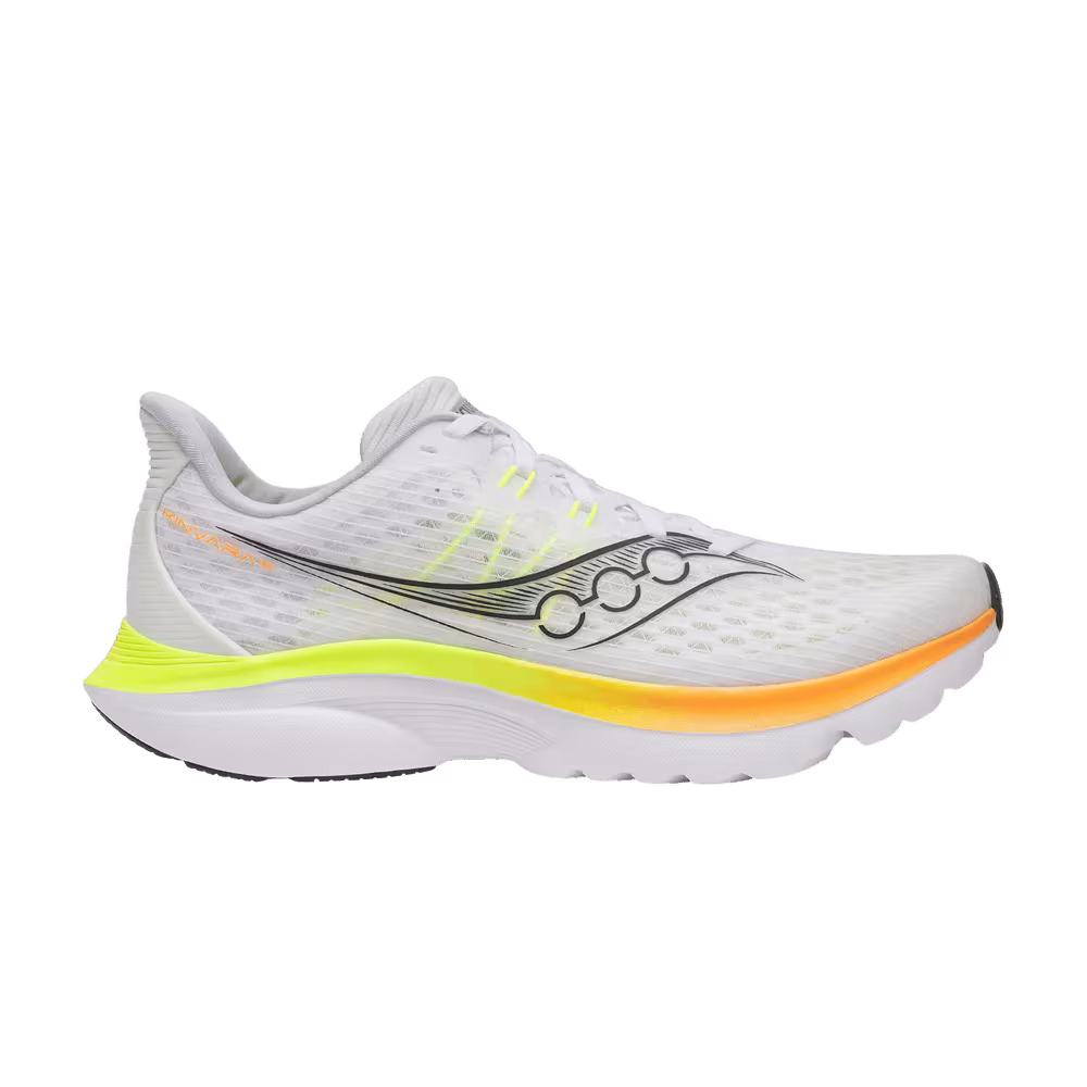 Saucony Kinvara 16 White Citron