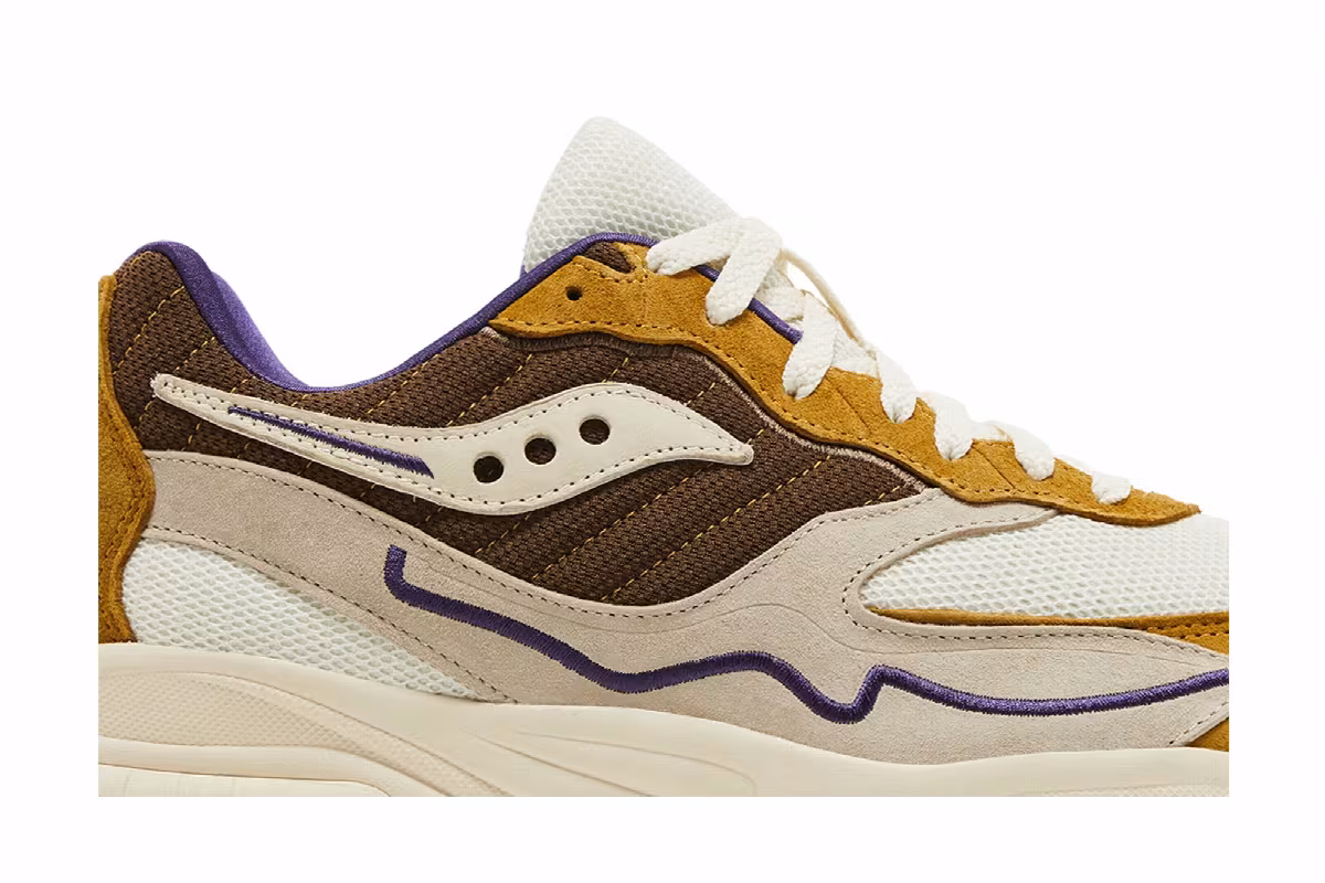 Claima x Saucony 3D Grid Hurricane NOLA, view 3