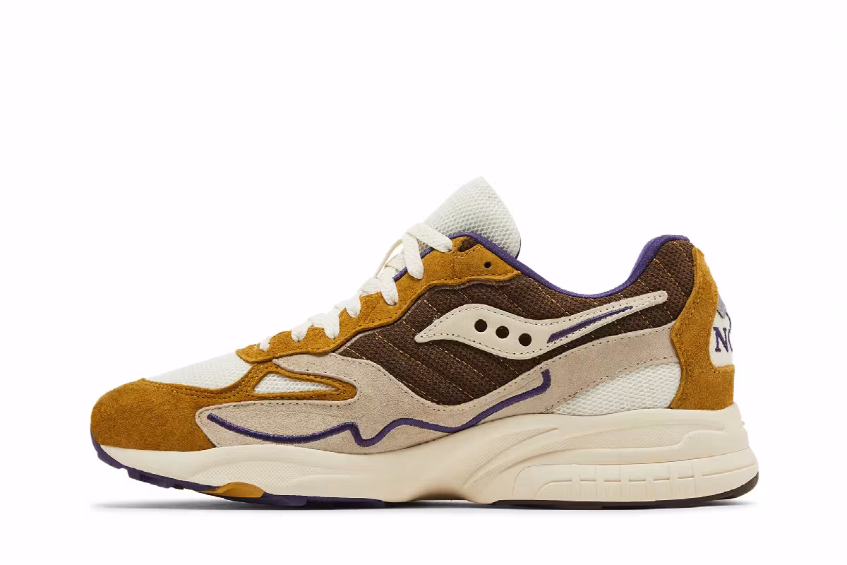 Claima x Saucony 3D Grid Hurricane NOLA, view 4