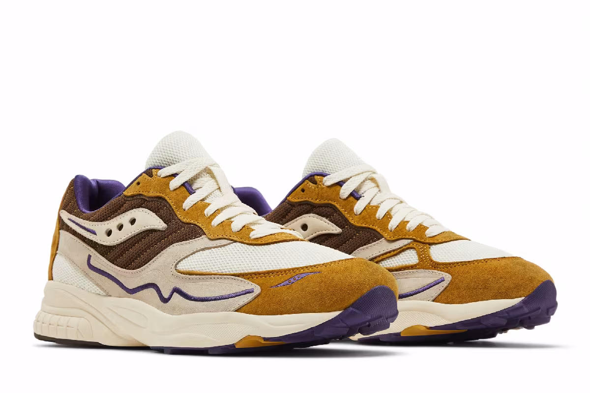 Claima x Saucony 3D Grid Hurricane NOLA, view 9