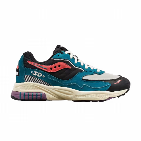 Saucony 3D Grid Hurricane 'Green Black'