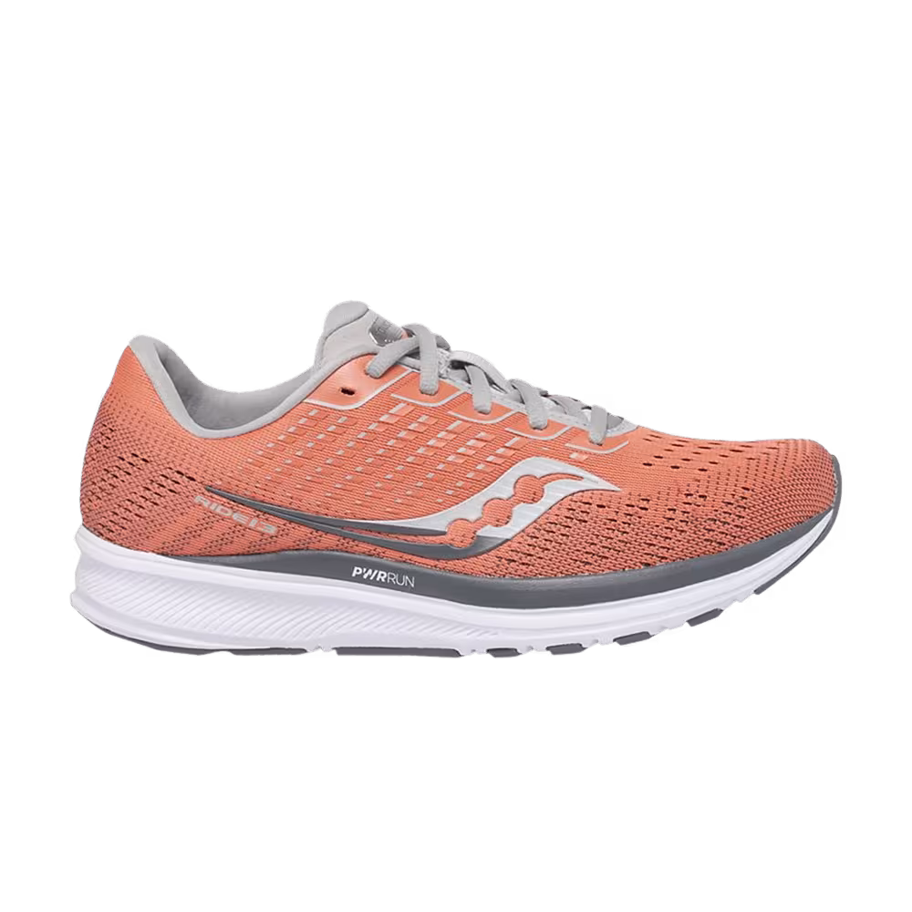 Saucony Women's Ride 13 Coral Alloy