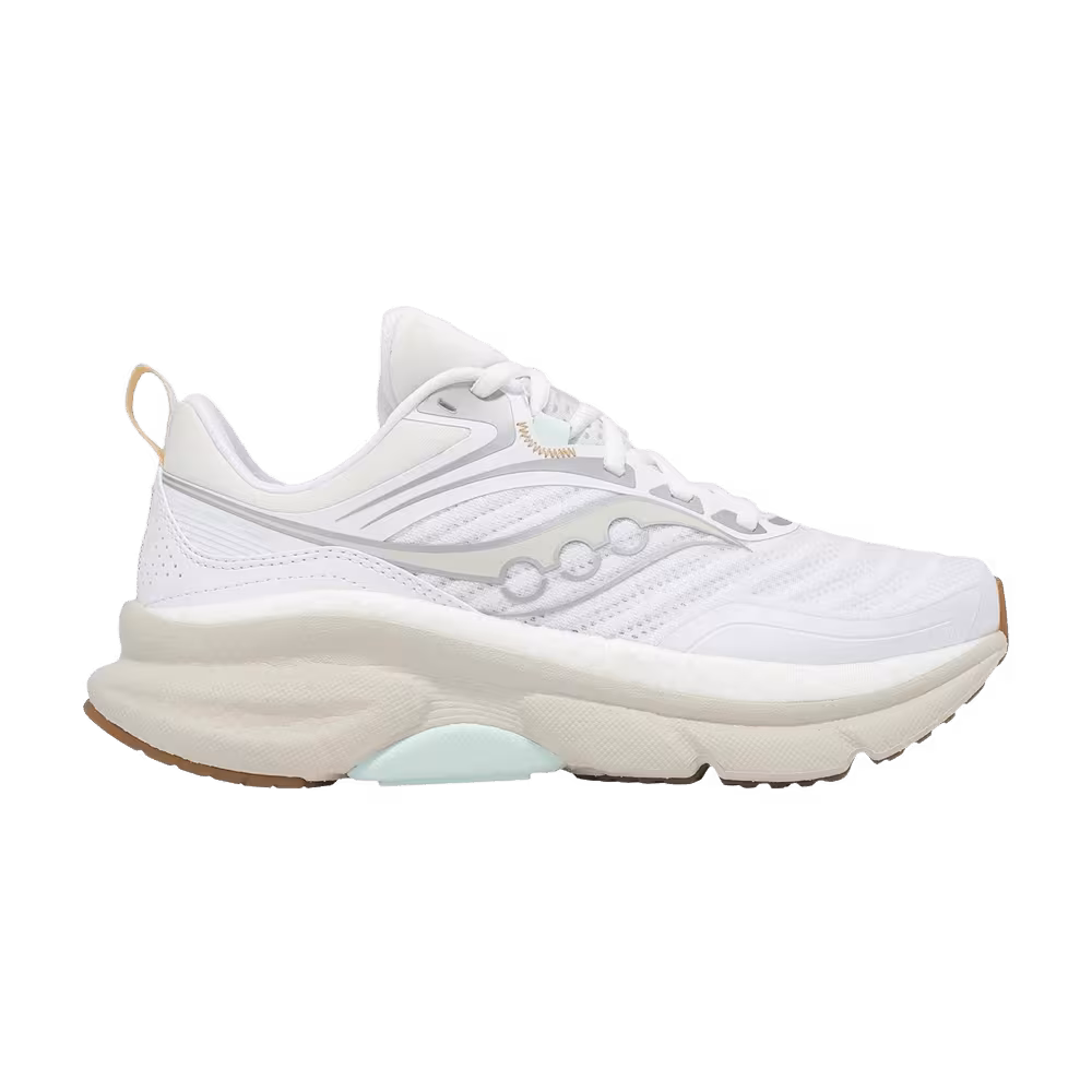 Saucony Women's Omni ST 23 Wide White Onyx