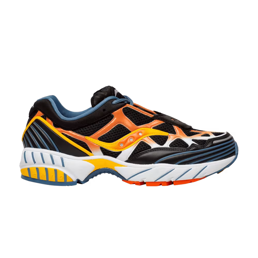 Saucony Grid Web Black Orange