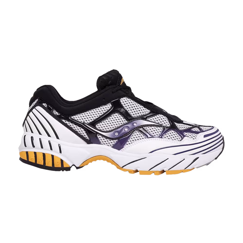 Saucony Grid Web Purple Yellow