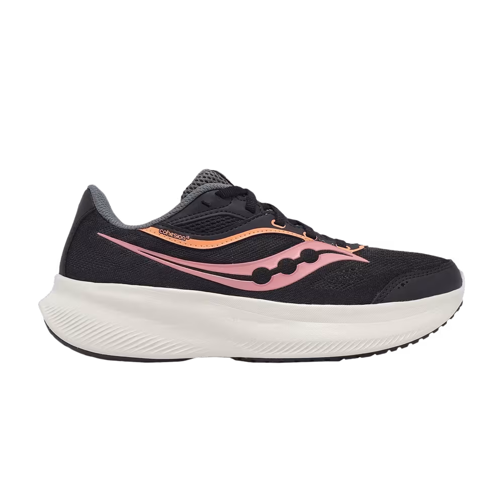 Saucony Women's Cohesion 18 Black Salmon