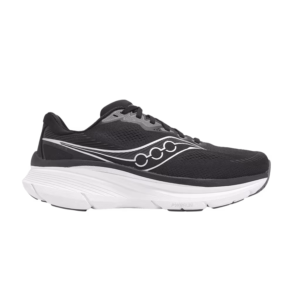 Saucony Guide 19 Wide Black Silver