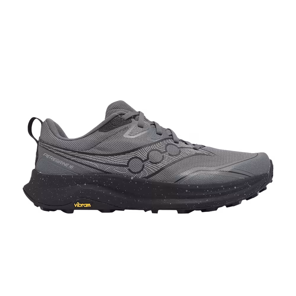 Saucony Peregrine 16 Carbon Black