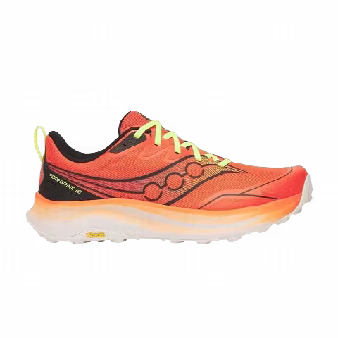 Saucony Peregrine 16 'Fire Black'
