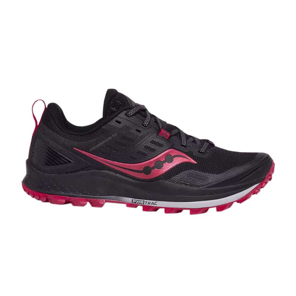Saucony Women's Peregrine 10 Black Barberry