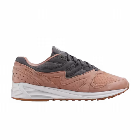 Saucony Grid 8000 'Salmon Charcoal'