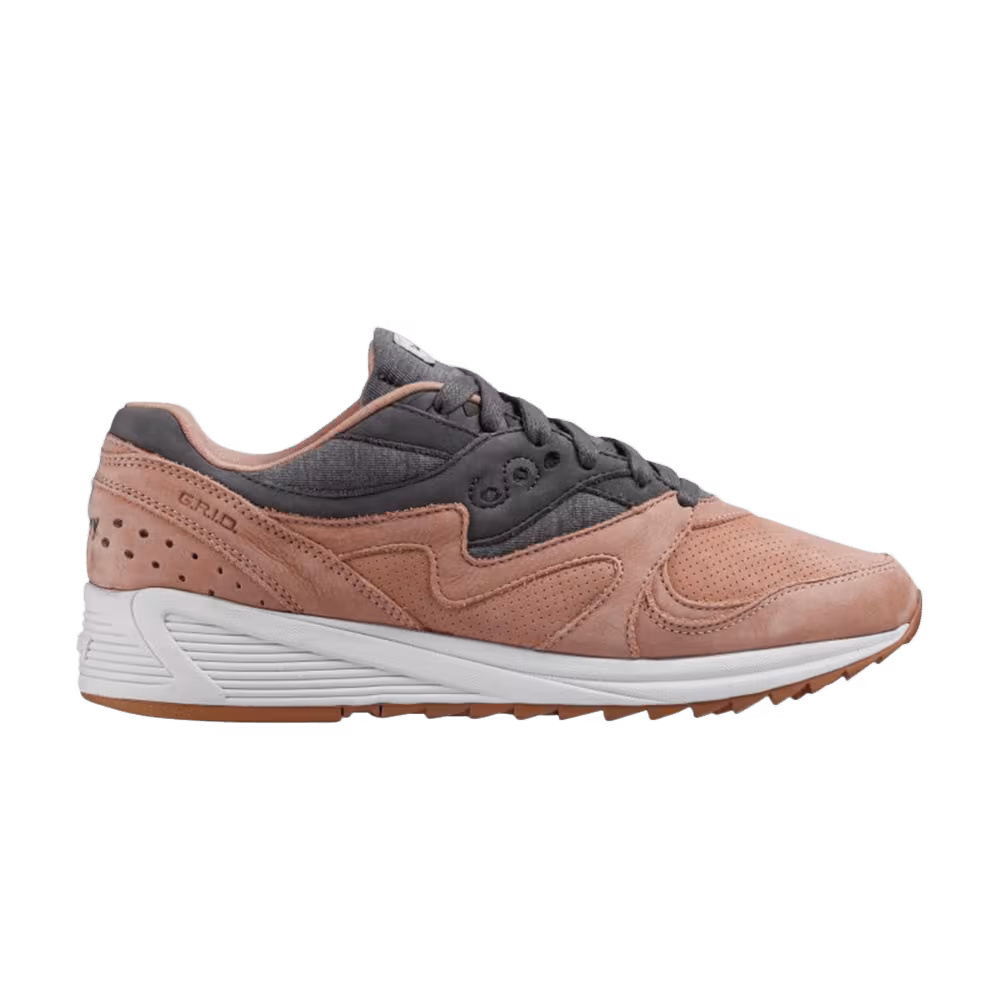 Saucony Grid 8000 Salmon Charcoal