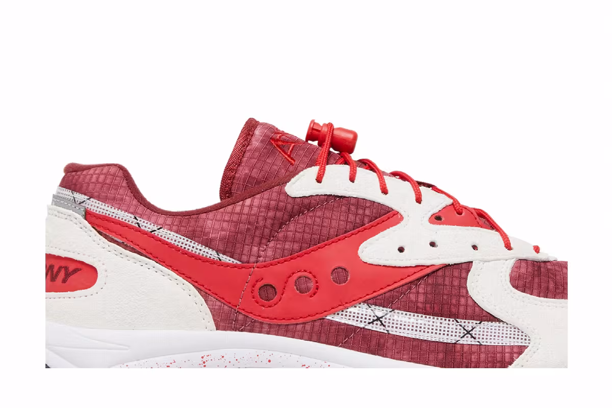 Saucony Aya Tie Dye Red, view 3