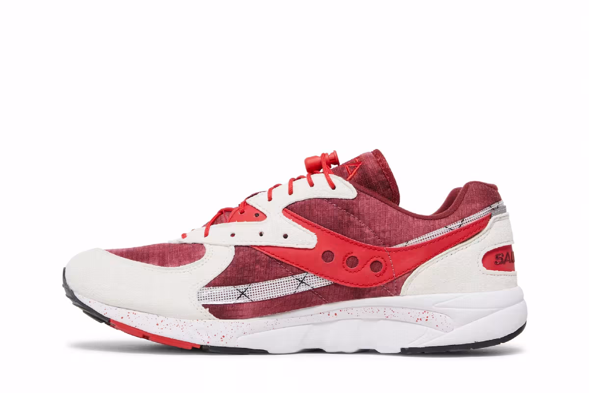 Saucony Aya Tie Dye Red, view 4