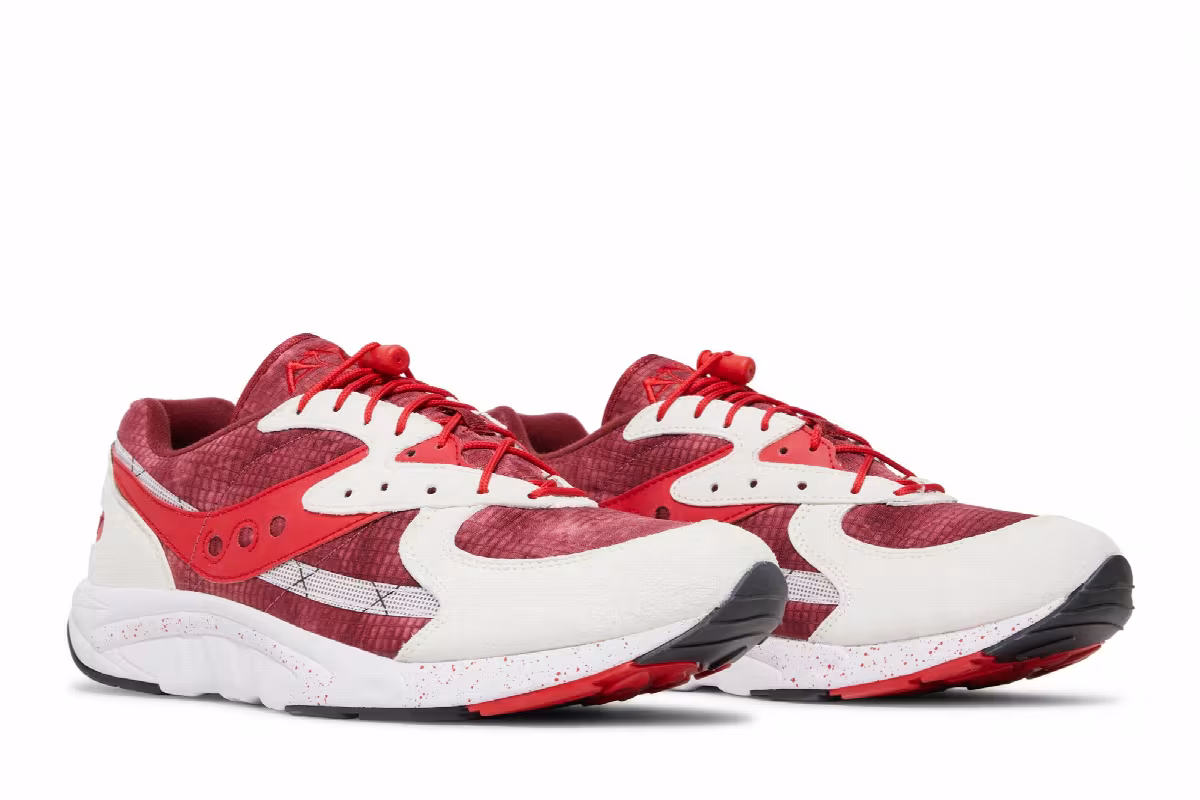Saucony Aya Tie Dye Red, view 9