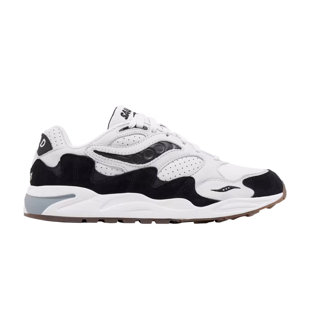 Saucony Grid Shadow 2 Grey White Black