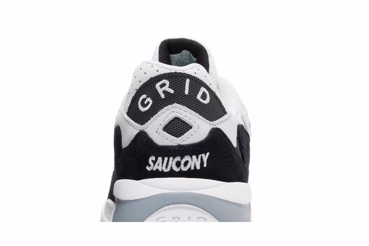 Saucony Grid Shadow 2 Grey White Black, view 8