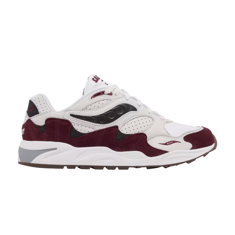 Saucony Grid Shadow 2 White Red